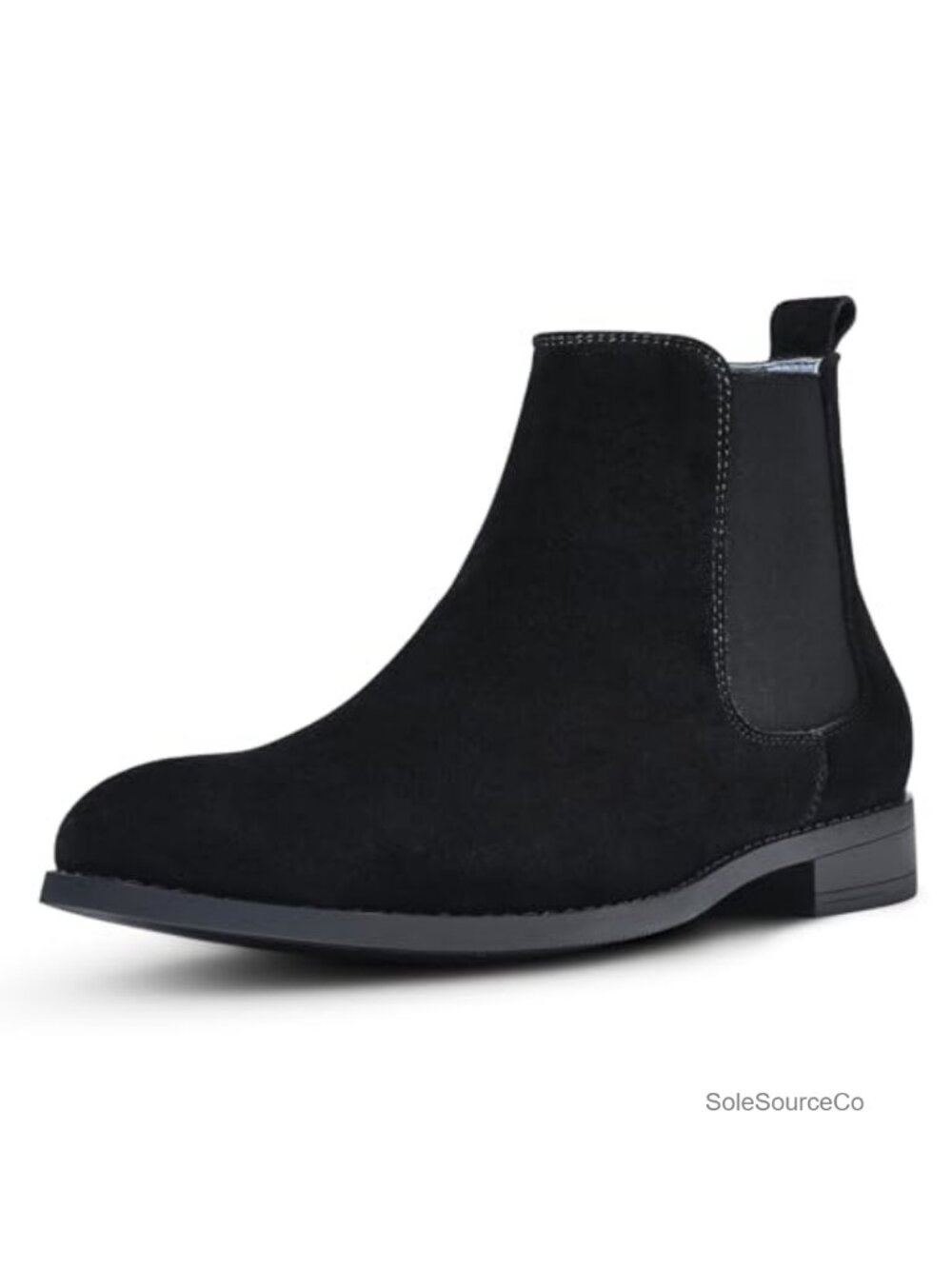 Men's Suede Leather Chelsea Boots Ankle Casual Comfort Slip On Boots